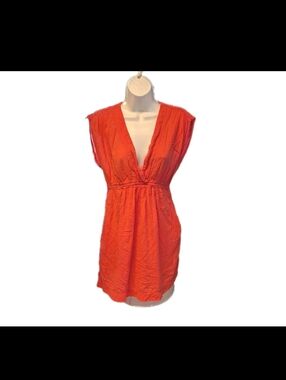 Lauren Ralph Lauren Gauze Beachy Dress S Cover Up Resort Boho #8200